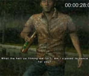 Silent Hill Shattered Memories - drunk Harry