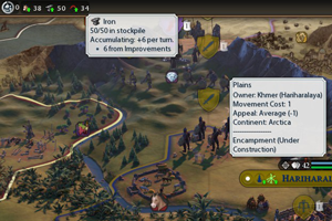 Civilization VI Gathering Storm - strategic supply cap