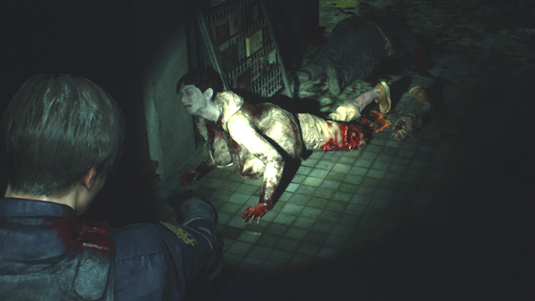 Resident Evil 2 - leg shot