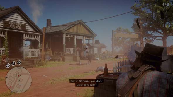 Red Dead Redemption II - massacre