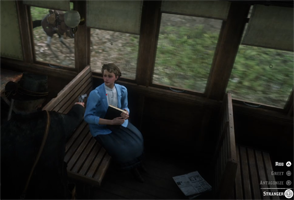 Red Dead Redemption II - robbing train