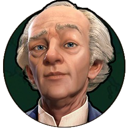 Civilization VI - Wilfrid Laurier portrait