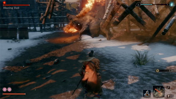 Sekiro - parry bull