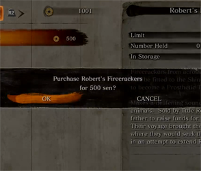 Sekiro - Robert's Firecracker