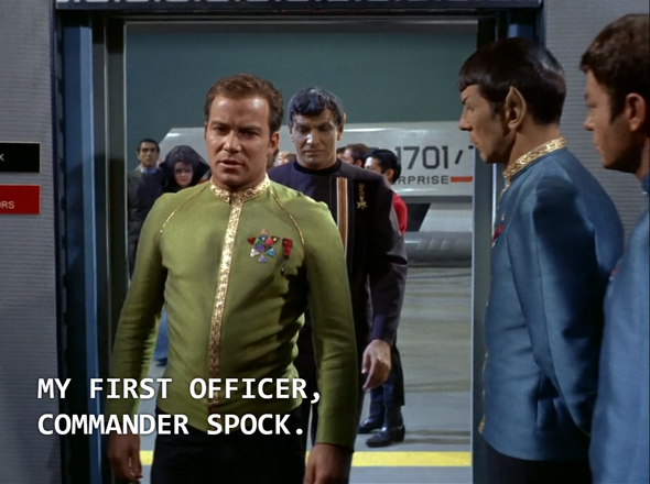 Star Trek - meeting Sarek