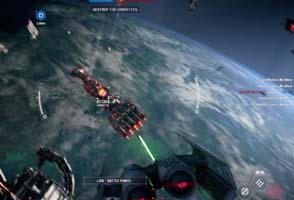 Star Wars Battlefront II - space battle
