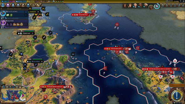Civilization VI - island empire