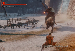 Sekiro - boss fight