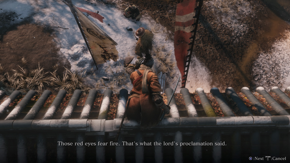 Sekiro - eavesdrop