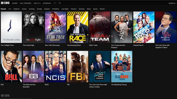 CBS All Access shows