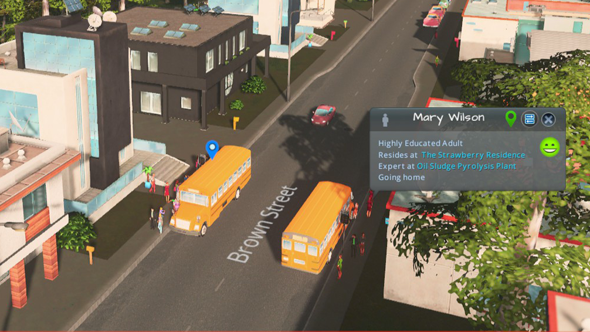 Cities: Skylines: Campus - school bus