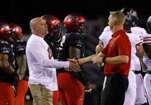 Arkansas State @ UNLV - coach handshake