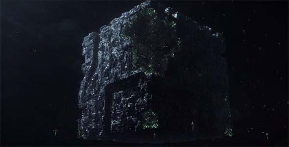 Star Trek Picard - Romulan Reclamation Site (cube)