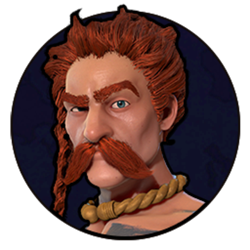 Civilization VI - Ambiorix portrait