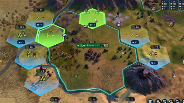 Civilization VI - can't place district adjacent to city center