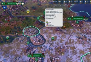 Civilization VI - mine doesn't annex tiles