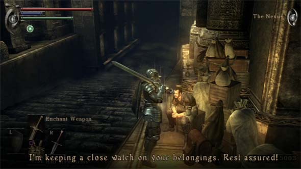 Demon's Souls - Stockpile Thomas