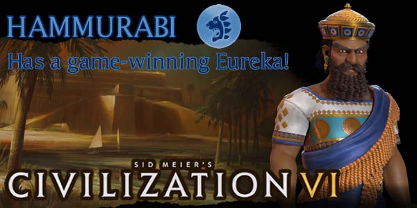 Civilization VI - Hammurabi of Byzantium