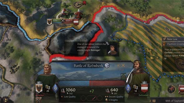 Crusader Kings 3 - battle