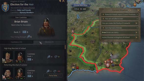 Crusader Kings 3 - succession rules