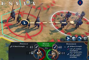 Civilization VI - Berserker attack