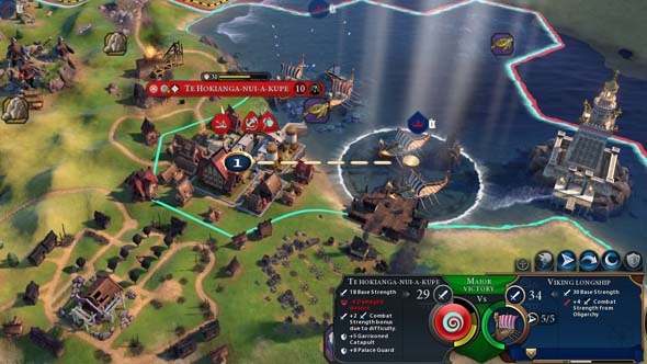 Civilization VI - Longship siege