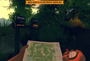 Firewatch - map