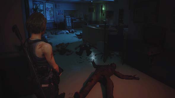 Resident Evil 3 Nemesis remake - Jill in hospital