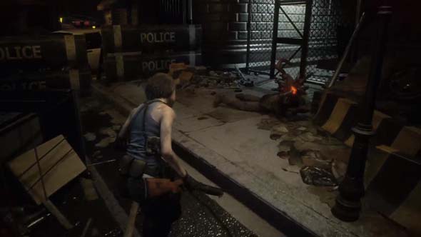 Resident Evil 3 Nemesis remake - backtracking