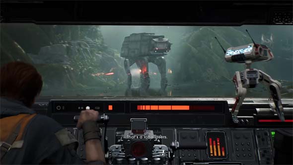Jedi Fallen Order - piloting walker