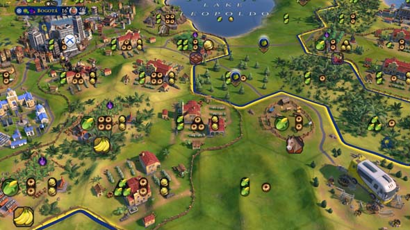 Civilization VI - Hacienda cluster