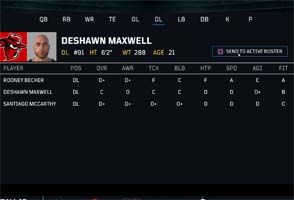 Axis Football 2019 - practice squad