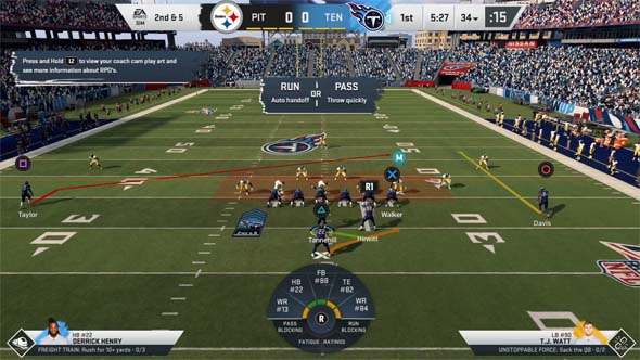 Madden 20 - early RPO