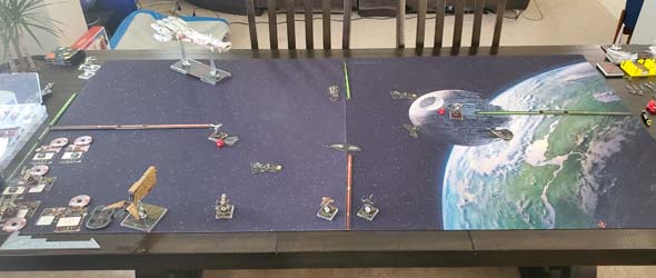 X-Wing solo play - transport scenario