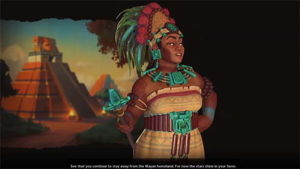 Civilization VI - Lady Six Sky agenda