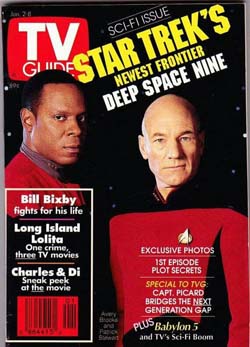 TV Guide - Picard and Sisko