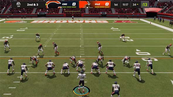 Madden NFL 22 - defensive animation mirroring