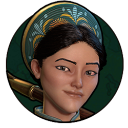 Civilization VI - Ba Trieu portrait