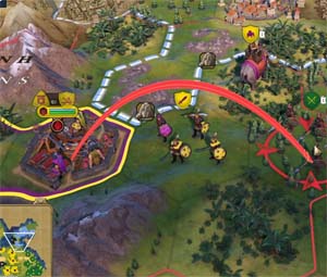 Civilization VI - Thanh in chokepoint