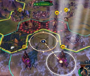 Civilization VI - Voi Chiến city siege