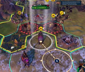 Civilization VI - Voi Chiến city siege