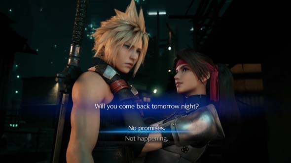 Final Fantasy VII Remake - Jessie come back tomorrow