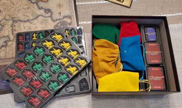 Crusader Kings board game - storage