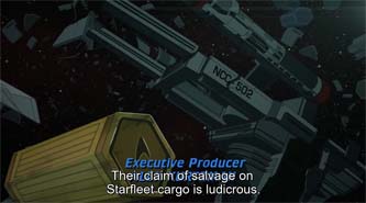 Star Trek: Lower Decks - NCC-502 freighter