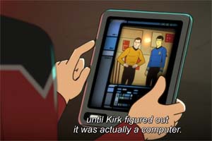 Star Trek: Lower Decks - Kirk and Spock