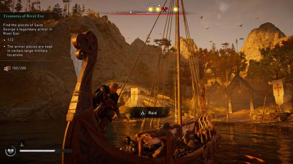Assassin's Creed: Valhalla - longship raid