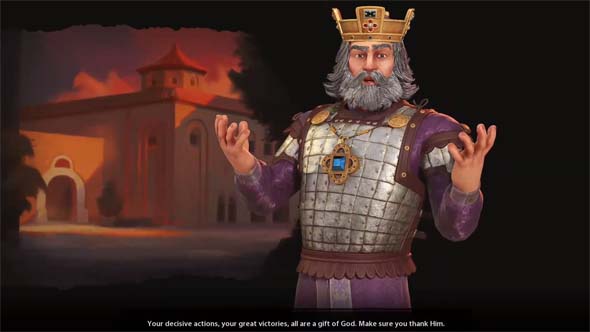 Civilization VI - Basil II gift of God