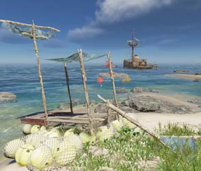 Stranded Deep - custom raft