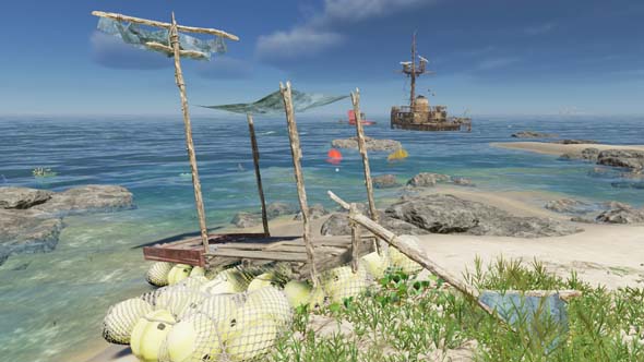 Stranded Deep - custom raft