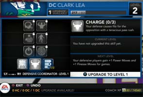 NCAA Football 14 - coach skill tree